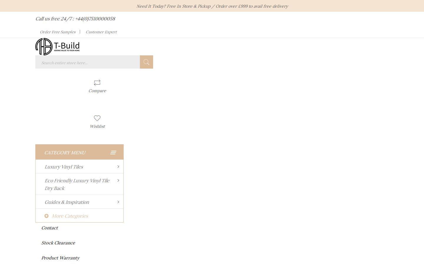 T-Build Floors Website