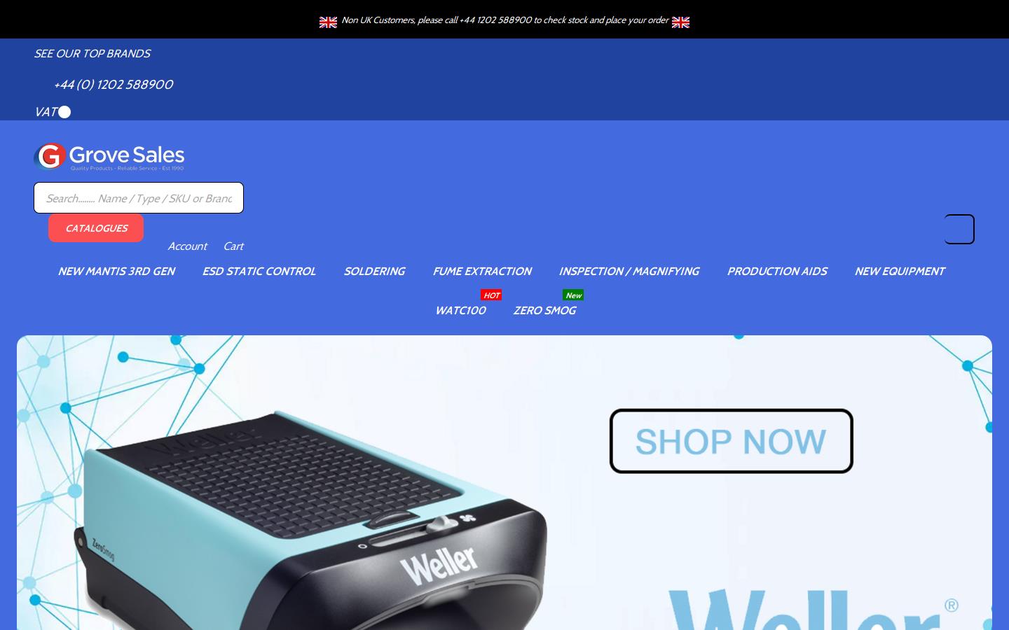 Grove Sales Ltd Website