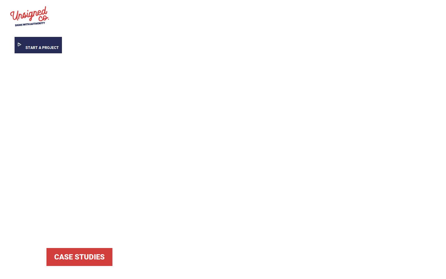 The Unsigned Co Website