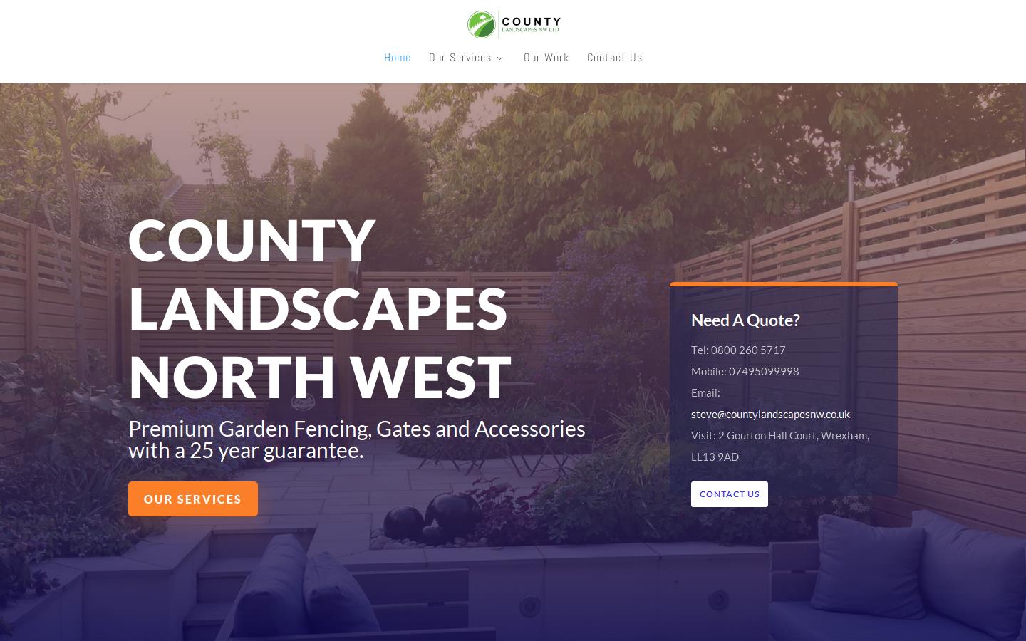 County Landscape NW LTD Website