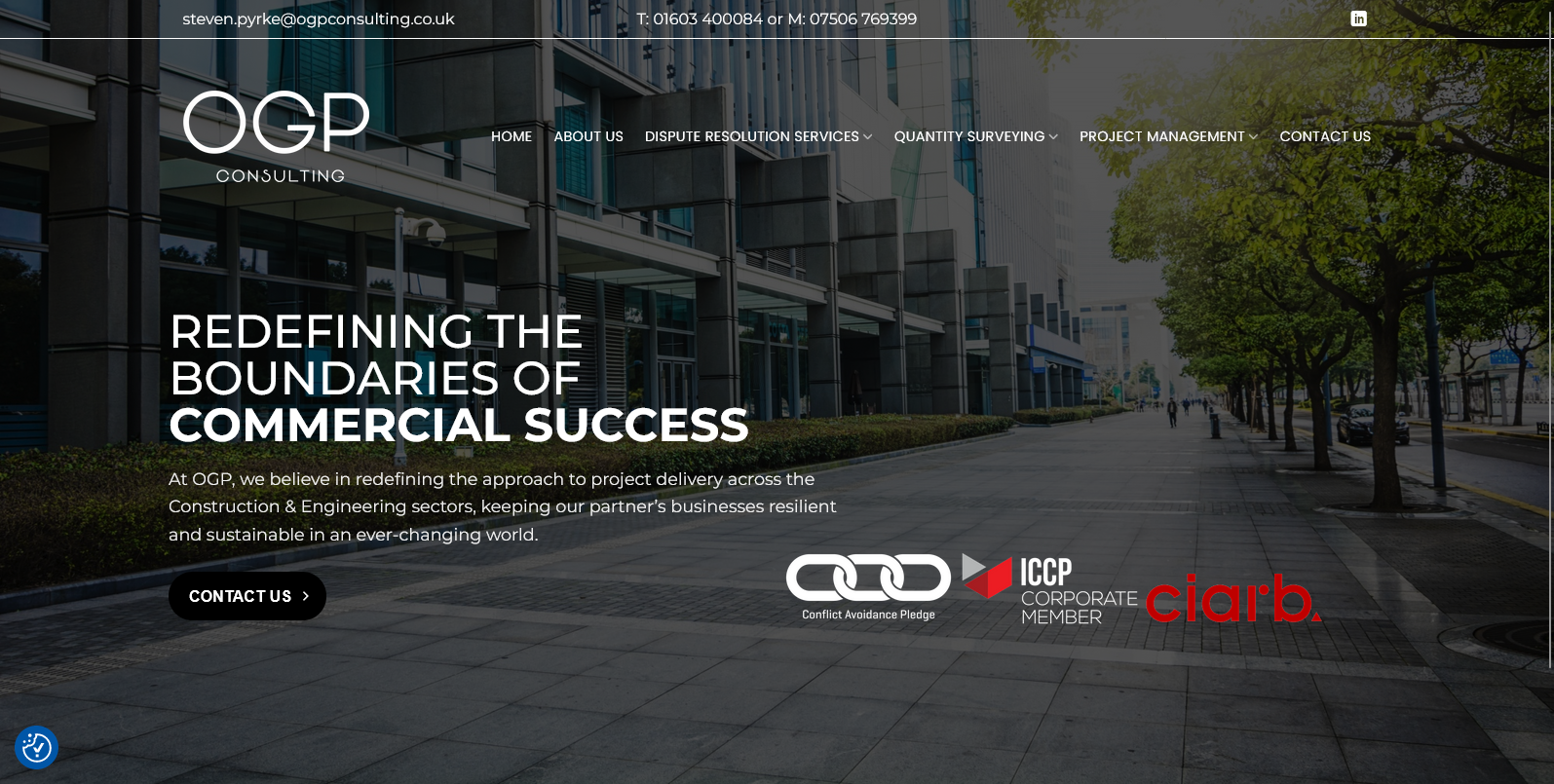 OGP Consulting Ltd Website