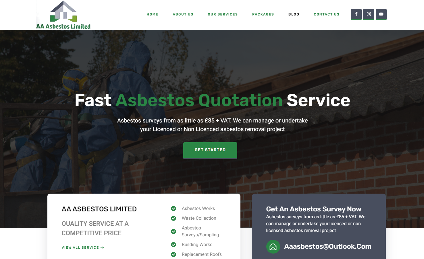 AA Asbestos Website