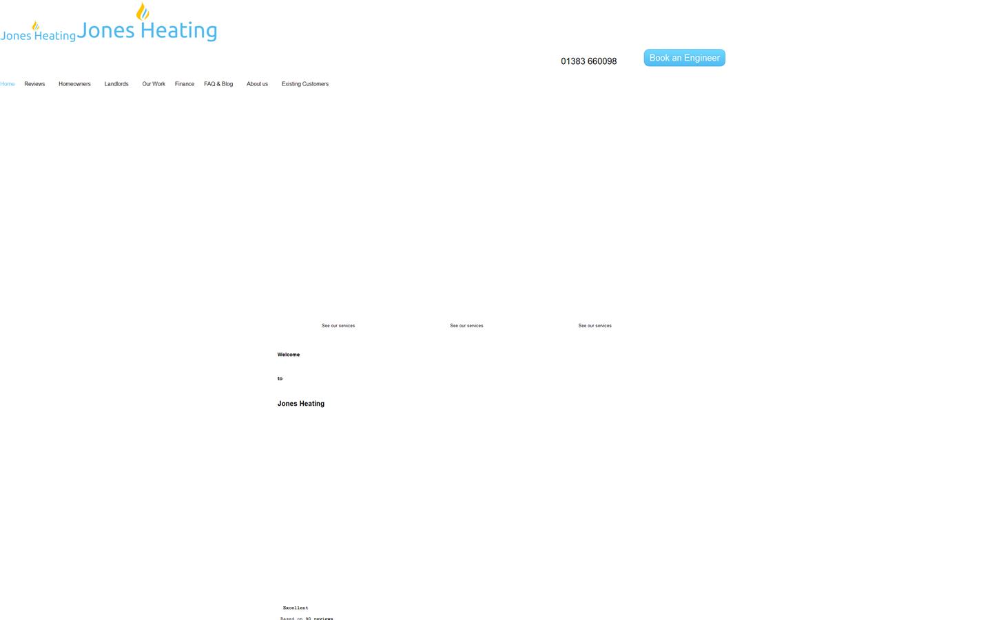 Jones Heating Website