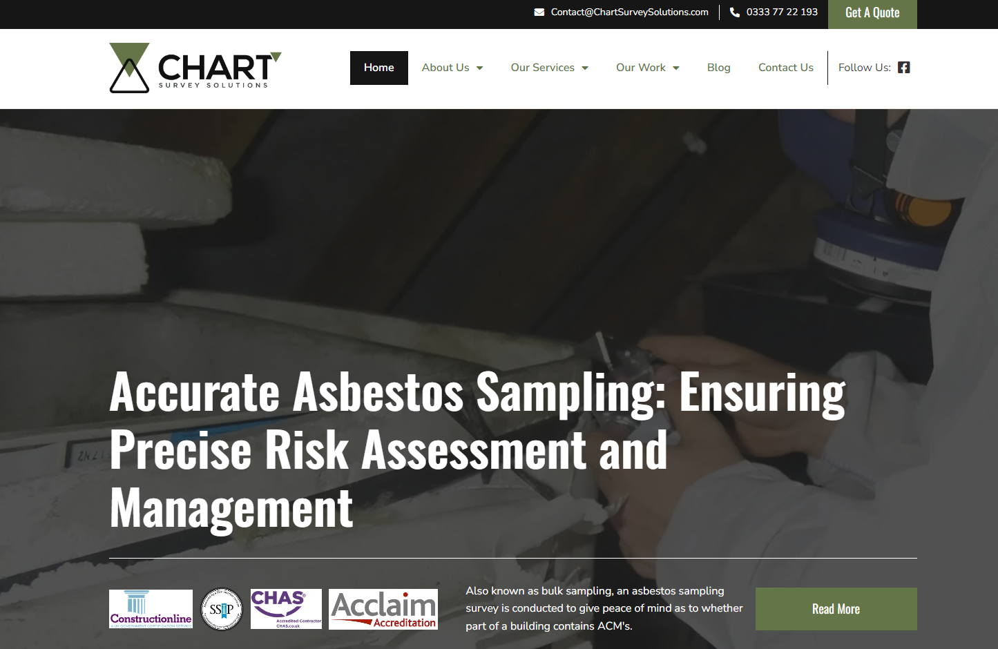 CHART Survey Solutions Website