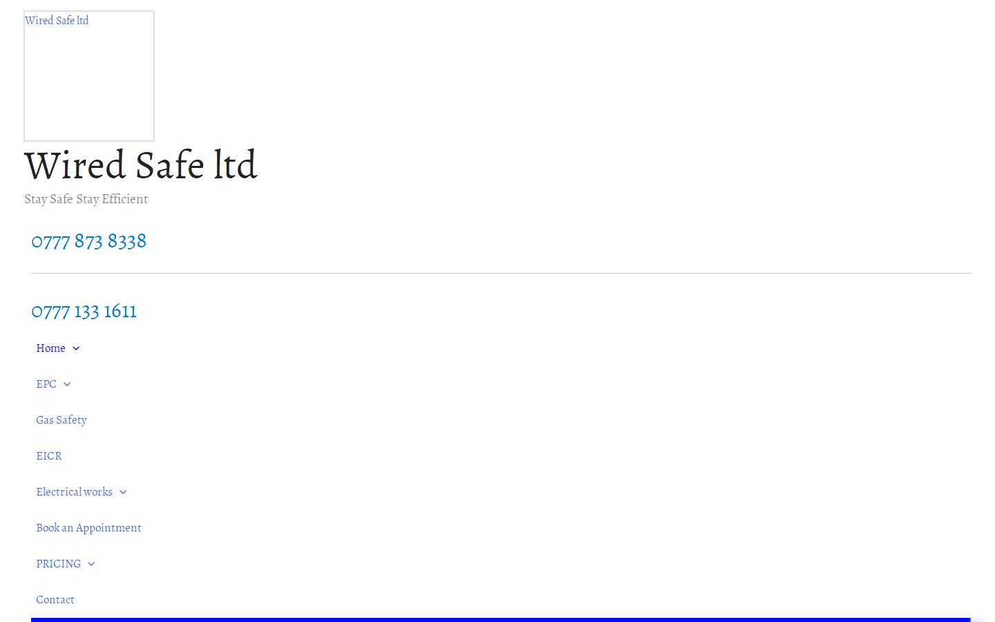 Wired Safe Ltd Website