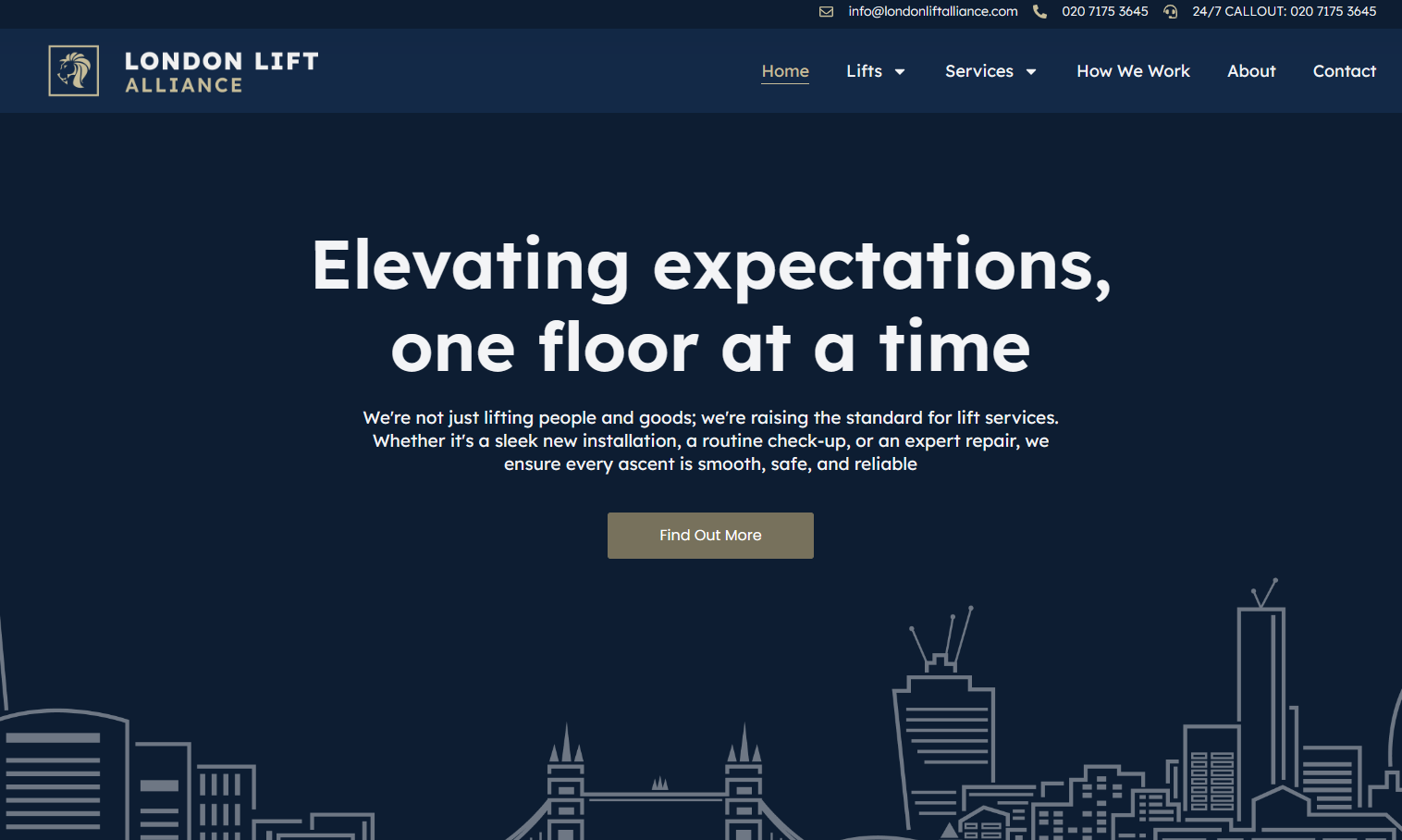 London Lift Alliance Ltd Website