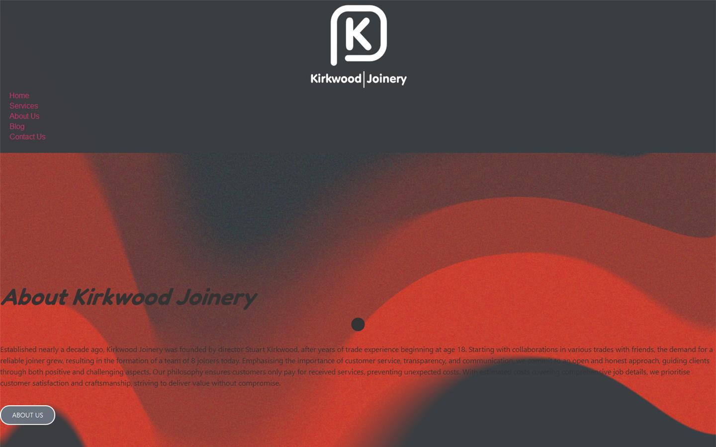 Kirkwood Joinery Limited Website