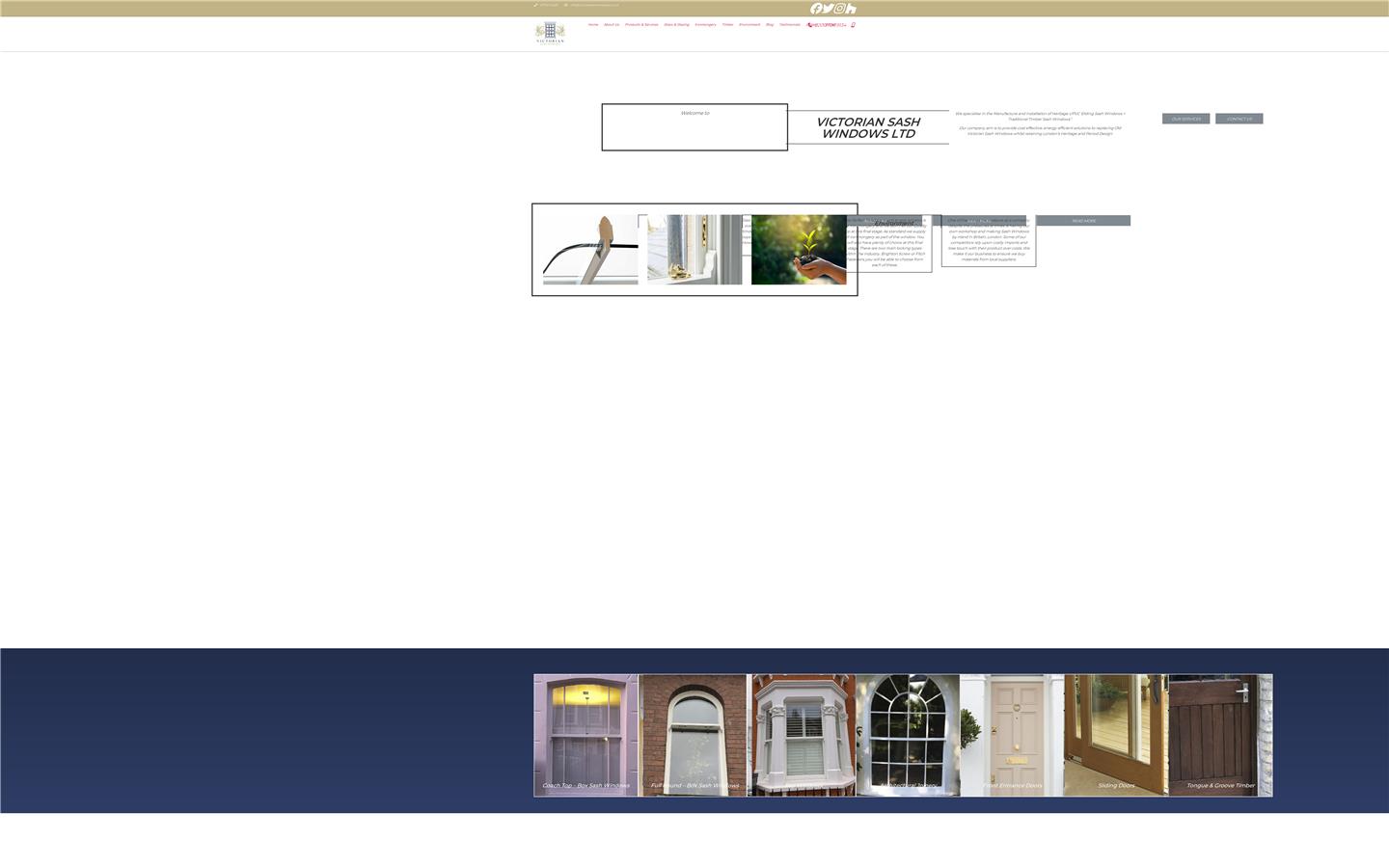 Victorian Sash Windows Ltd Website