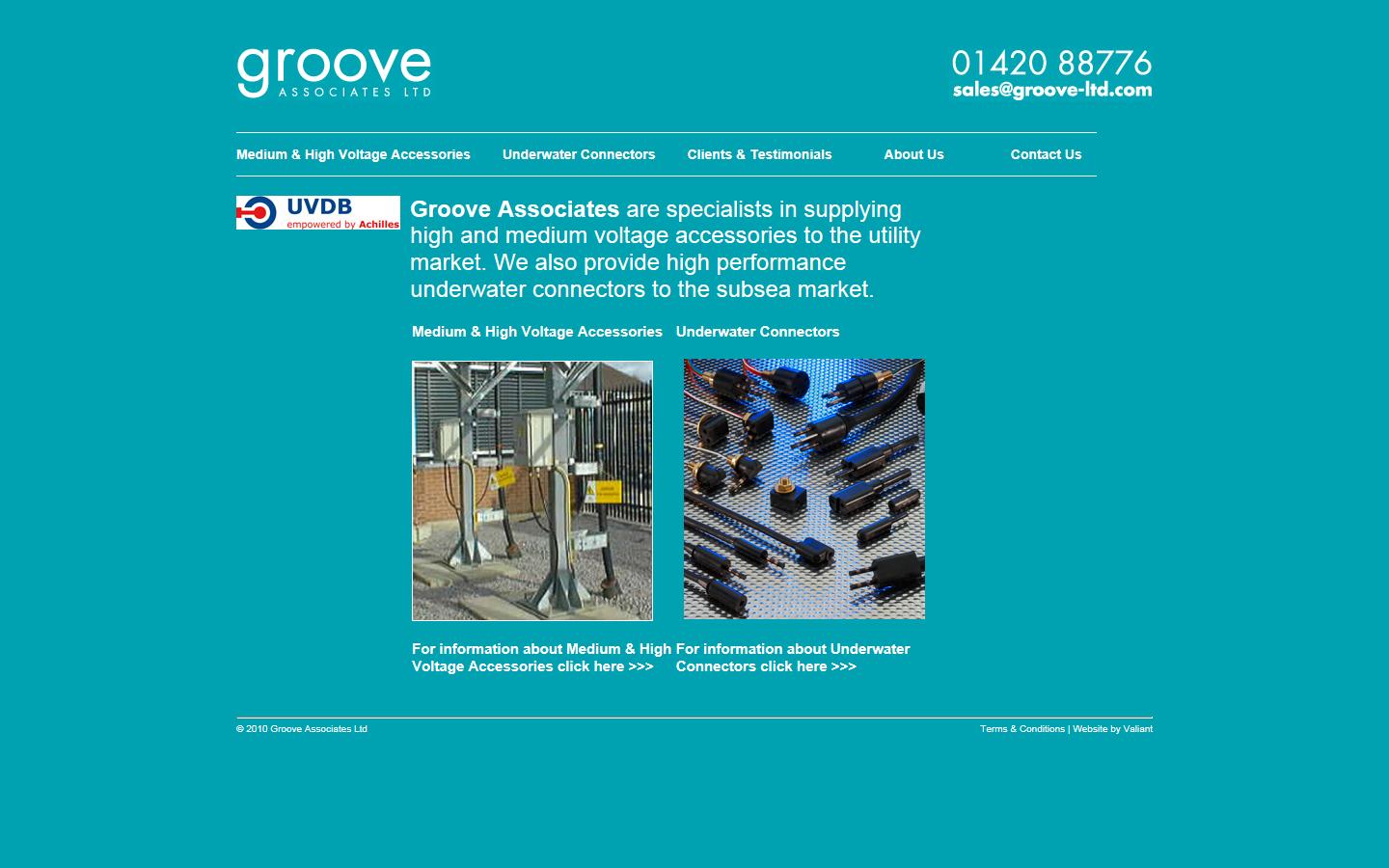 Groove Associates Ltd Website