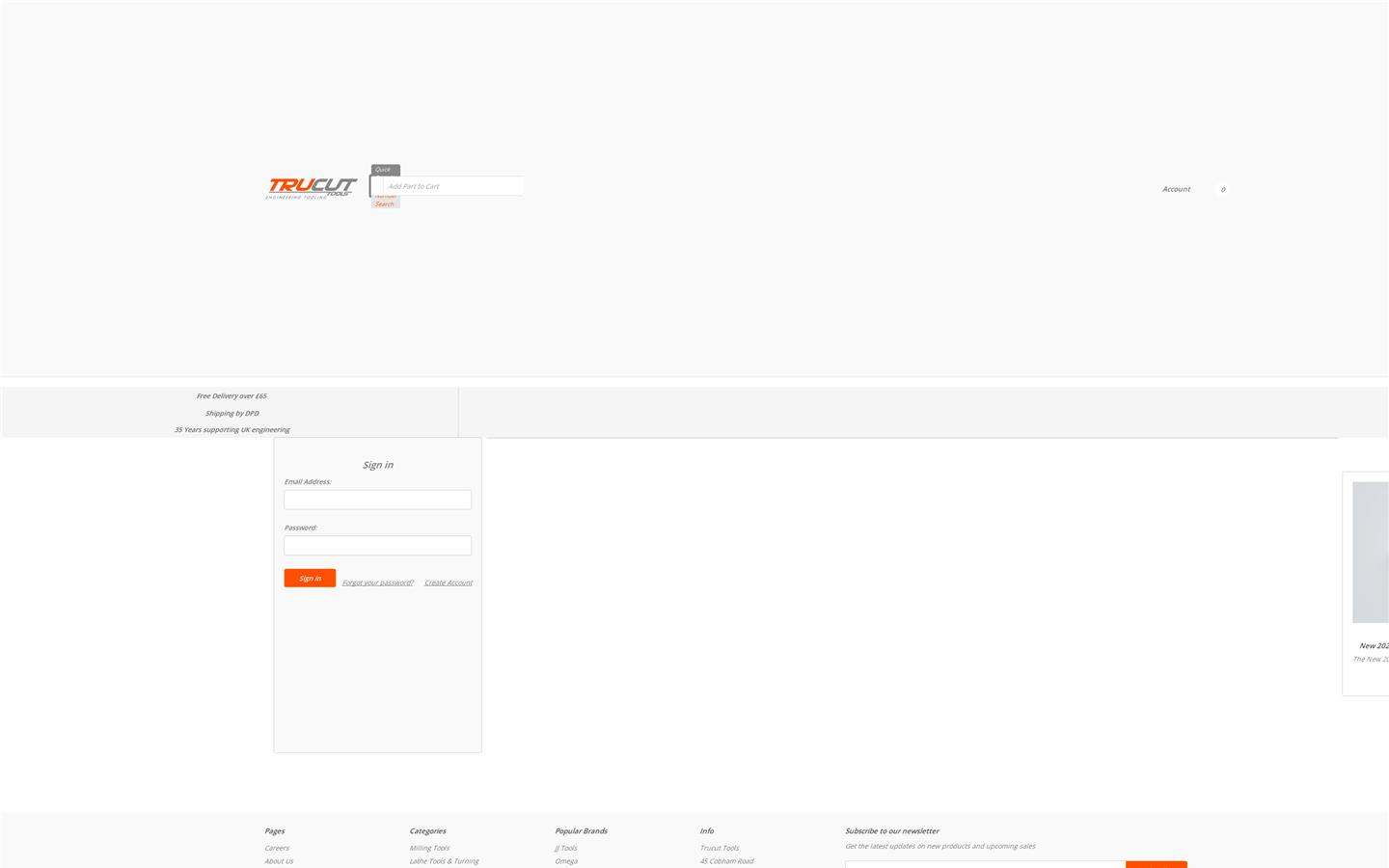 Trucut Tools Website