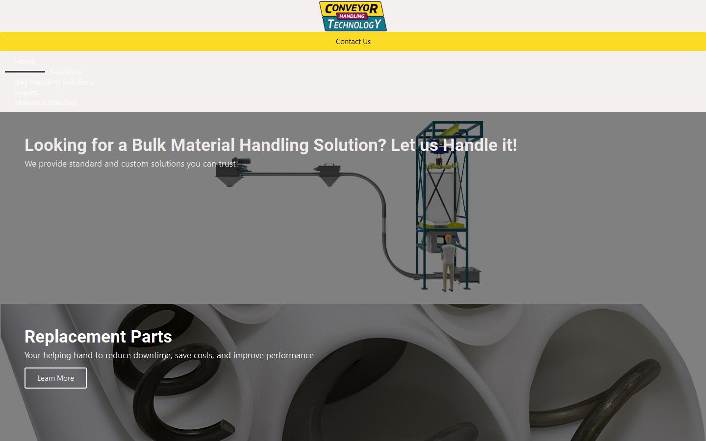 Conveyor Handling Technology Limited Website