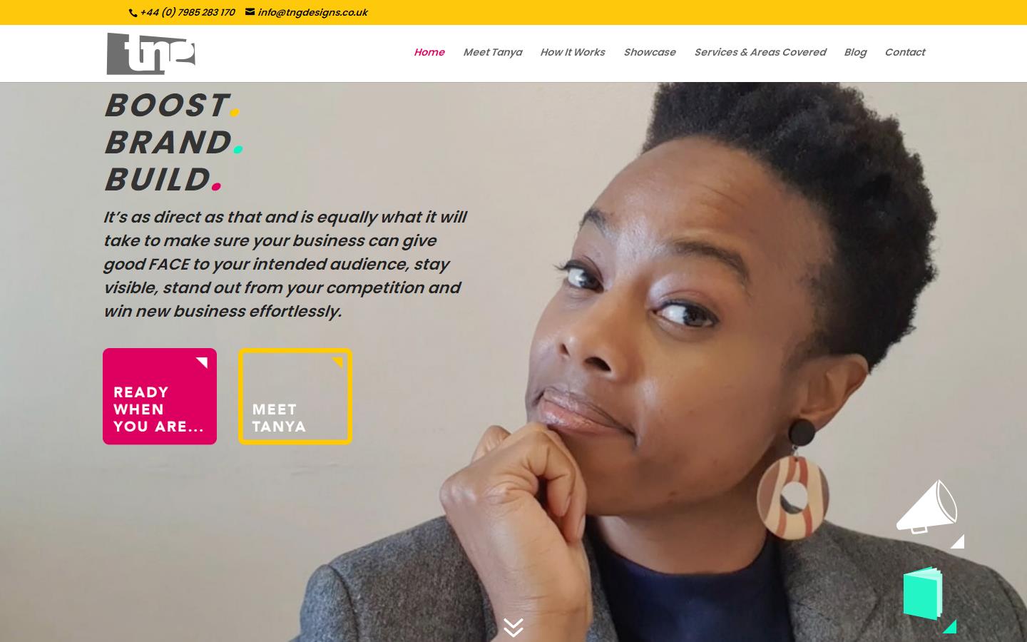 The TNG Designs Group Limited Website