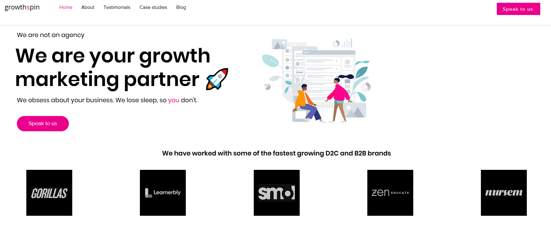 Growth Spin Limited Website
