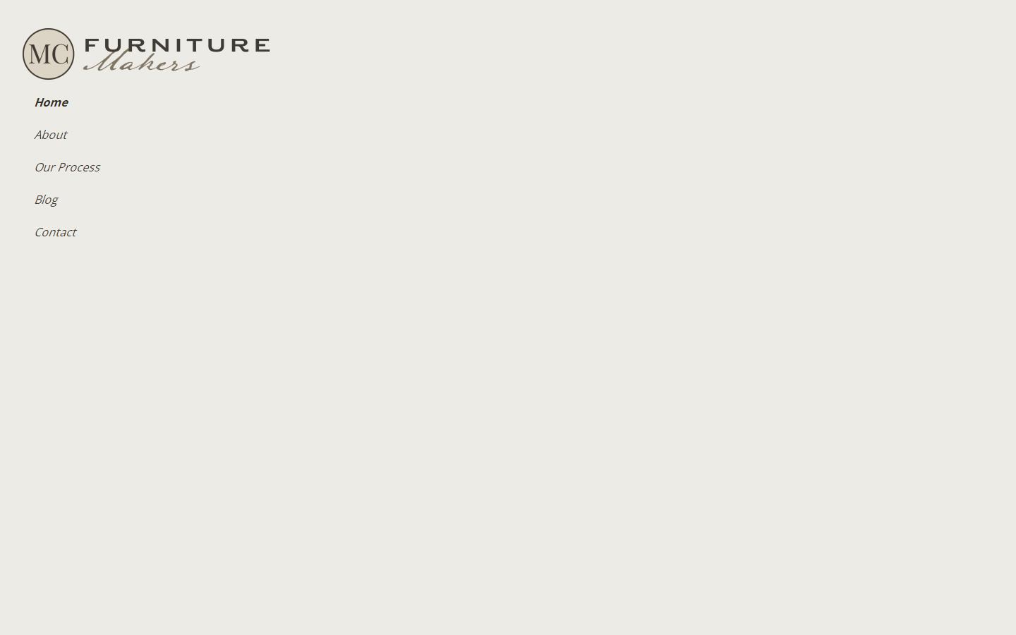 MC Furniture Makers Website