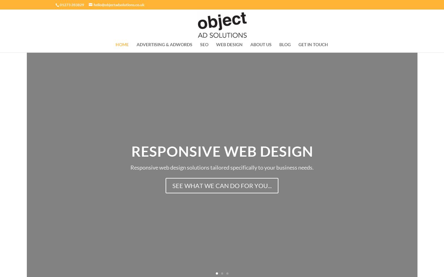 Object Ad Solutions Website