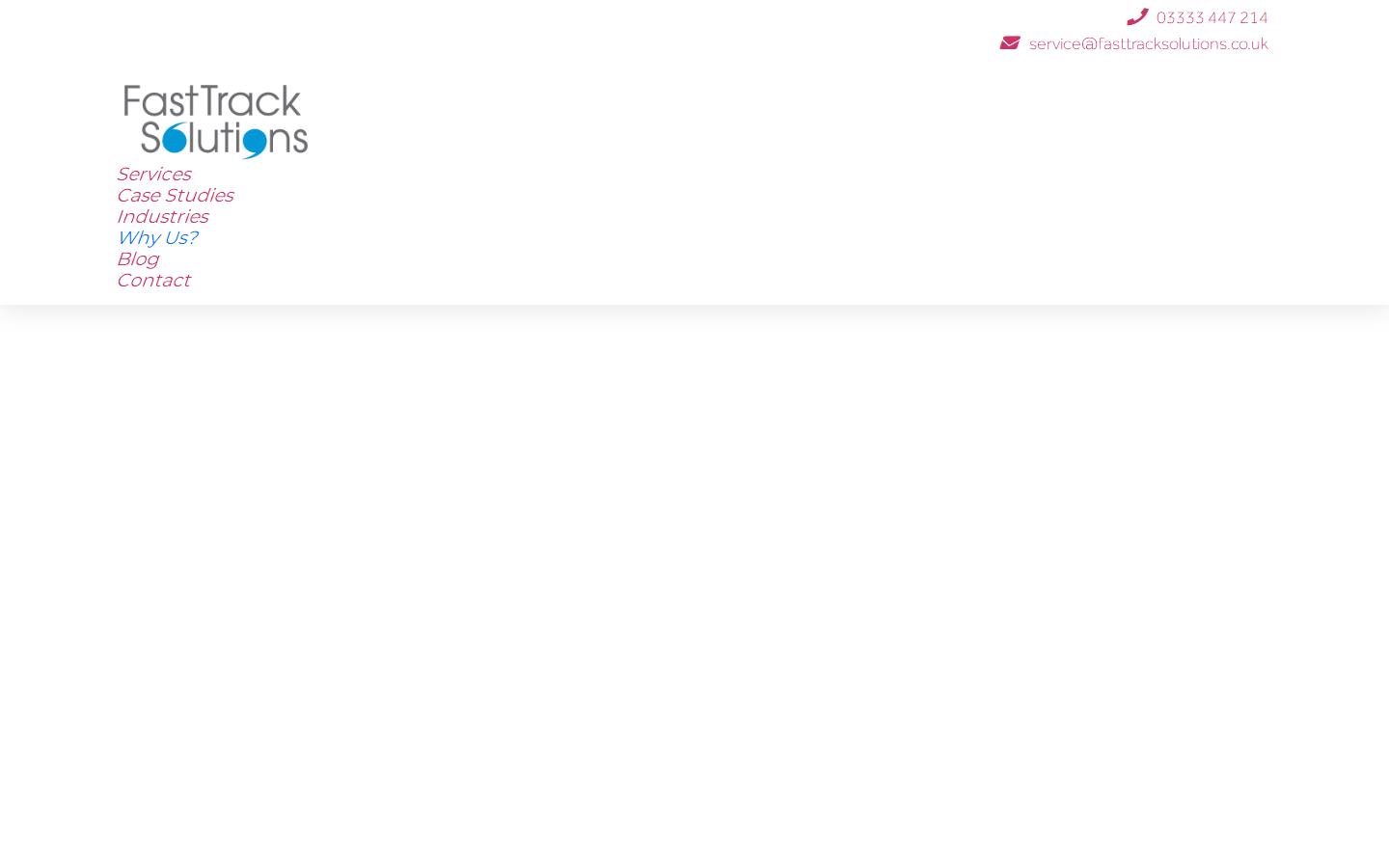 Fast Track Solutions Website