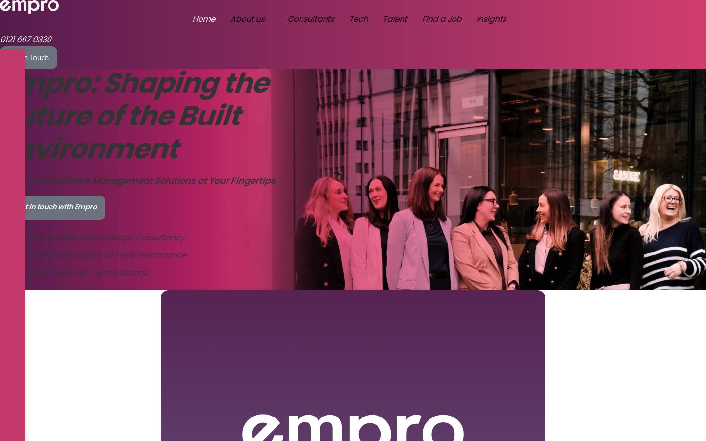 Empro Group Ltd Website