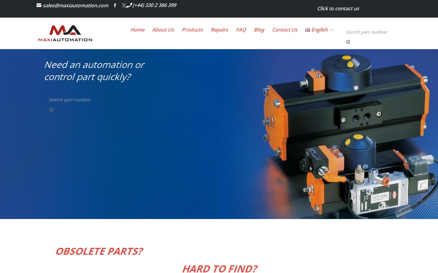 Maxi Automation Website