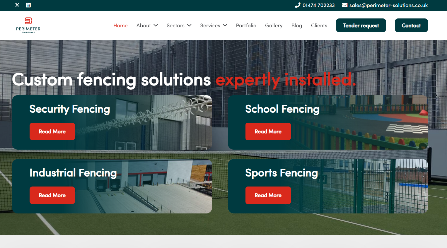 Perimeter Solutions Website