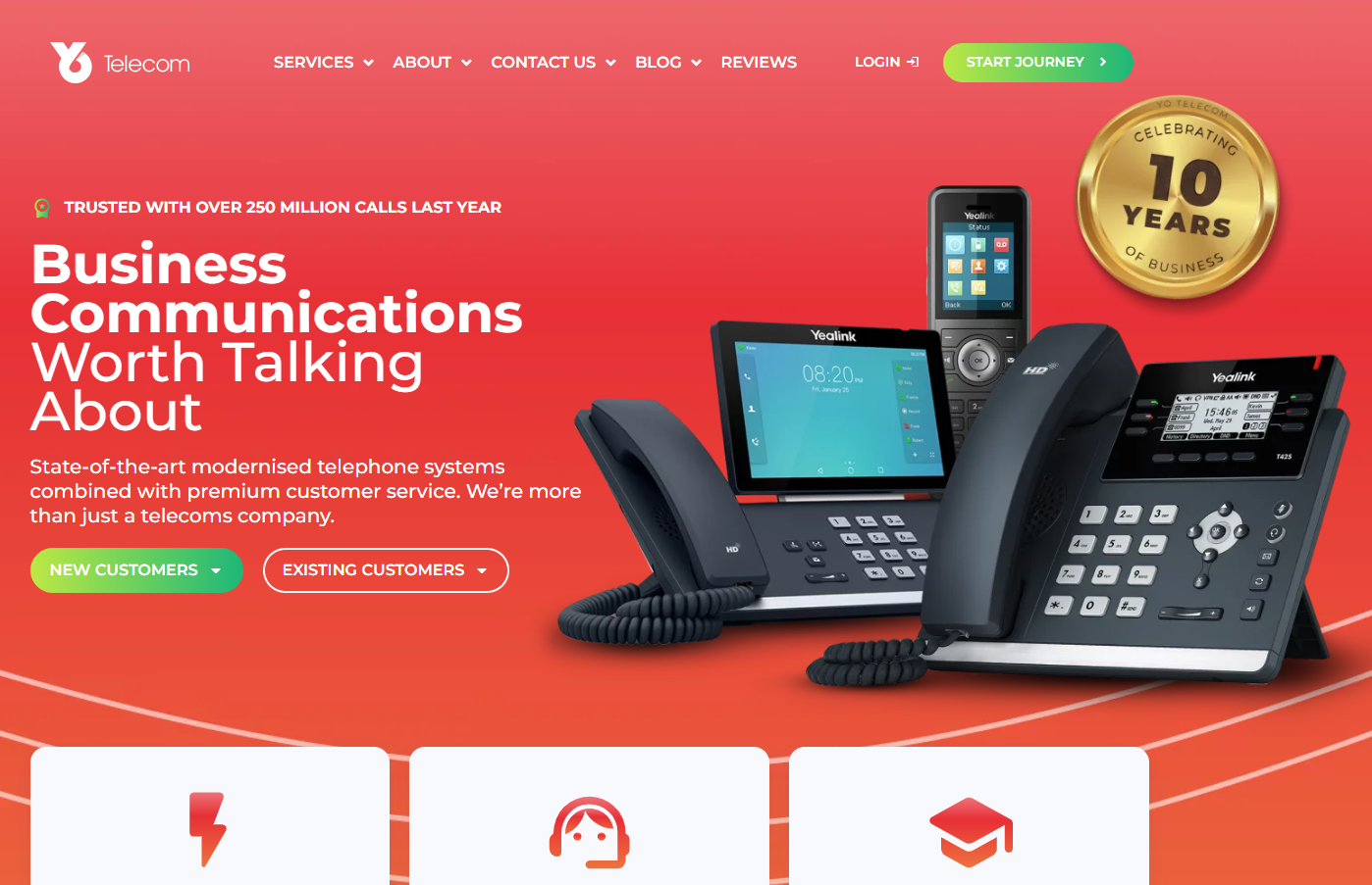 Yo Telecom Limited Website