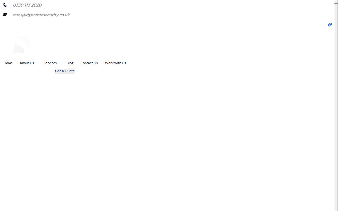 Dynamic Security Solutions Ltd Website