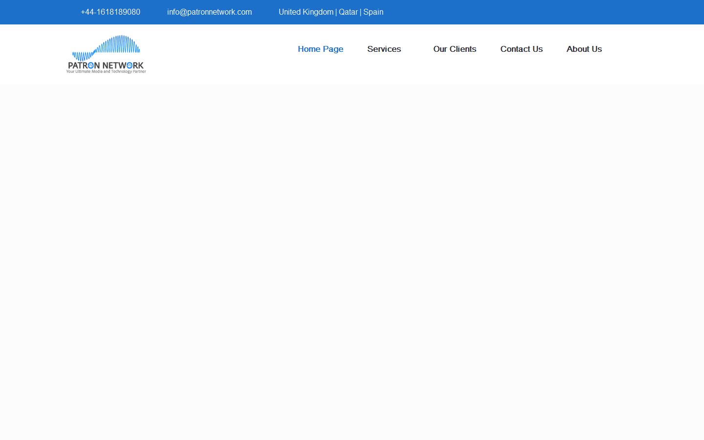 Patron Network Website