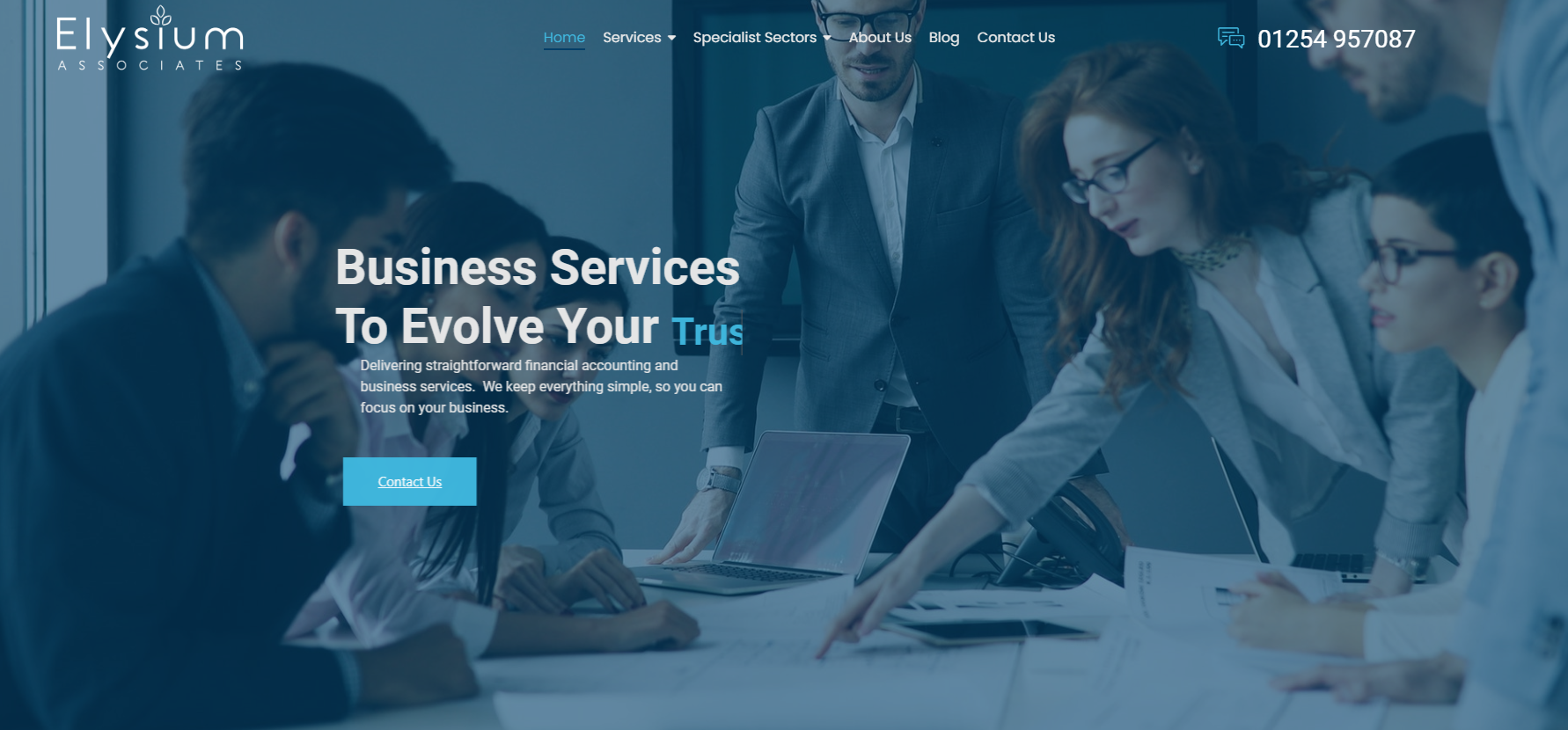 Elysium Associates Website