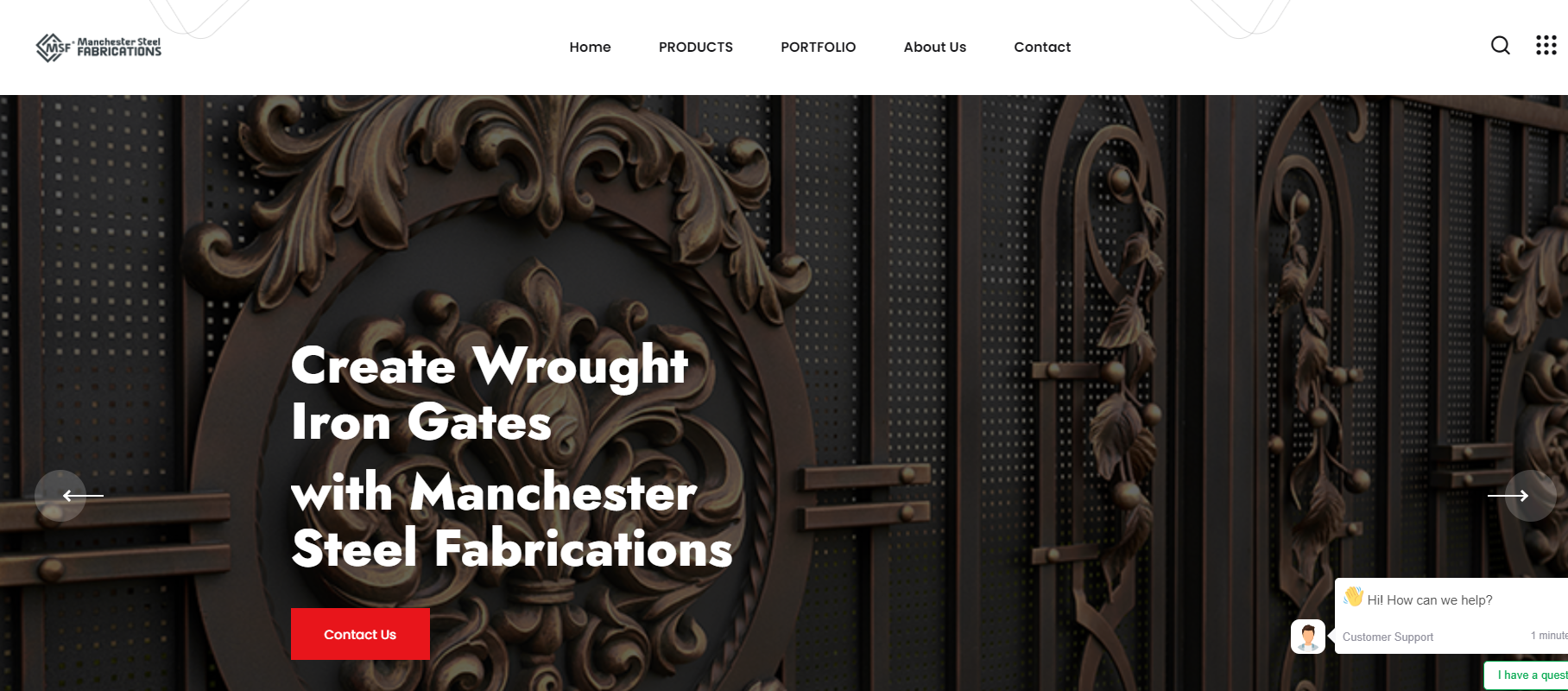 MS Fabrications Website
