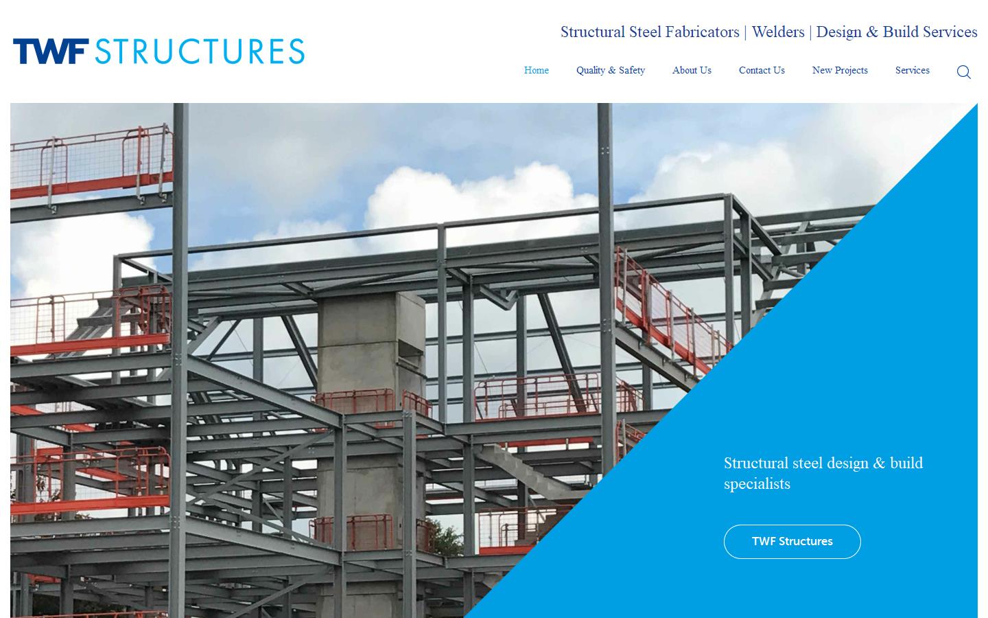 TWF Structures Ltd Website
