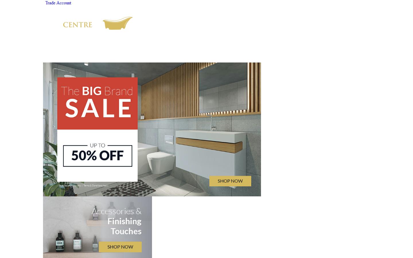 Bathroom and Tile Centre Website