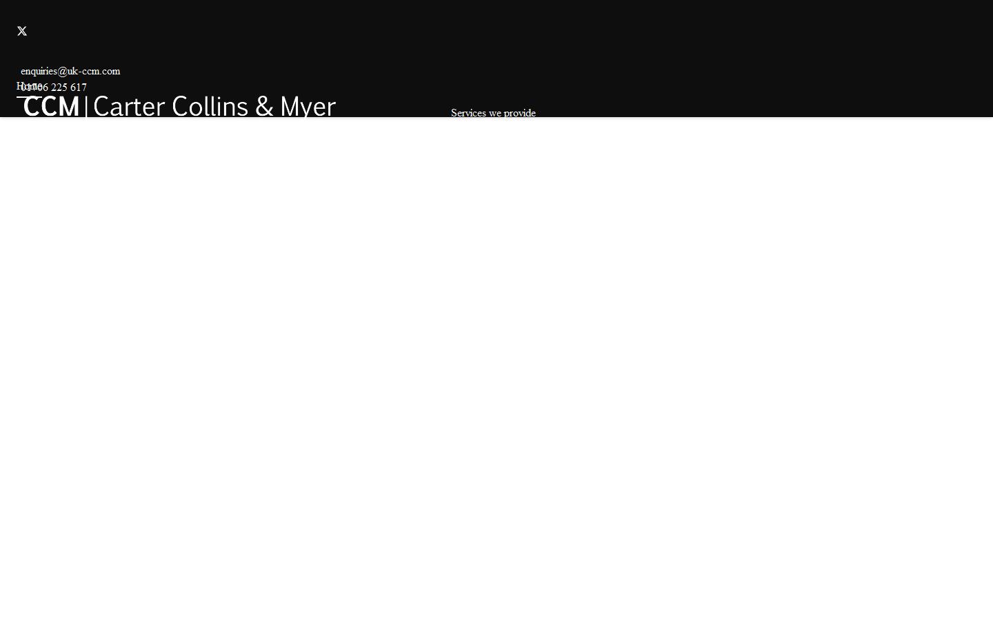 Carter Collins & Myer Website