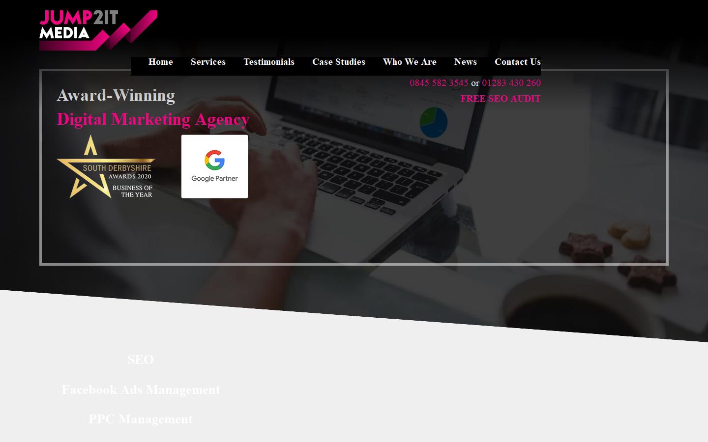 Jump 2 IT Media Ltd. Website