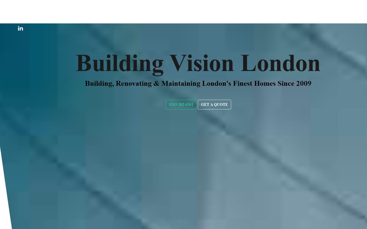 Building Vision London Website