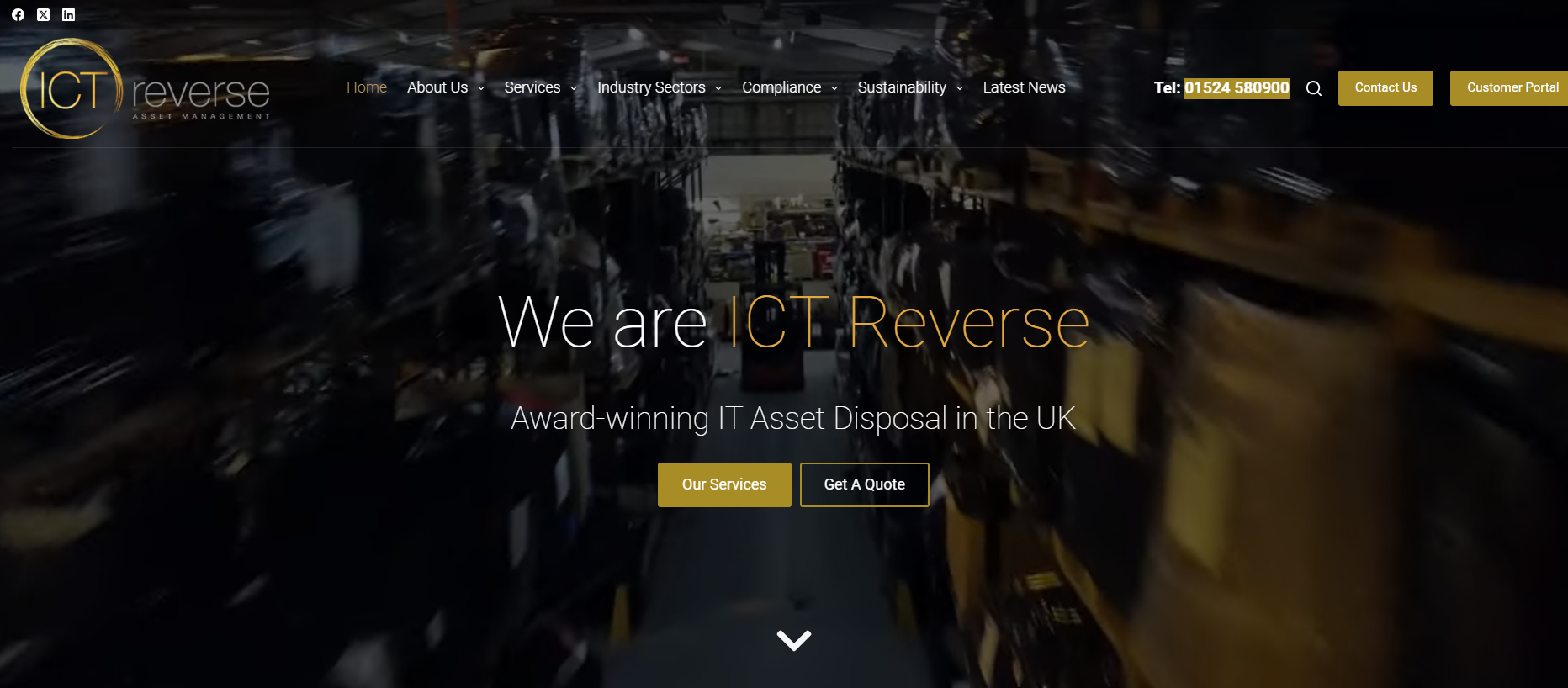 ICT Reverse Website