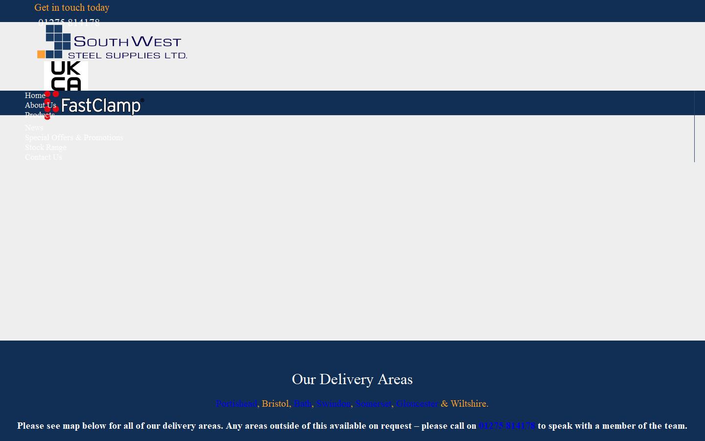 South West Steel Supplies Website