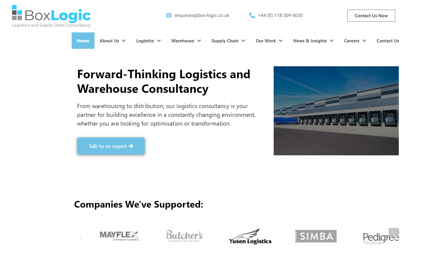 BoxLogic Consultants Ltd Website