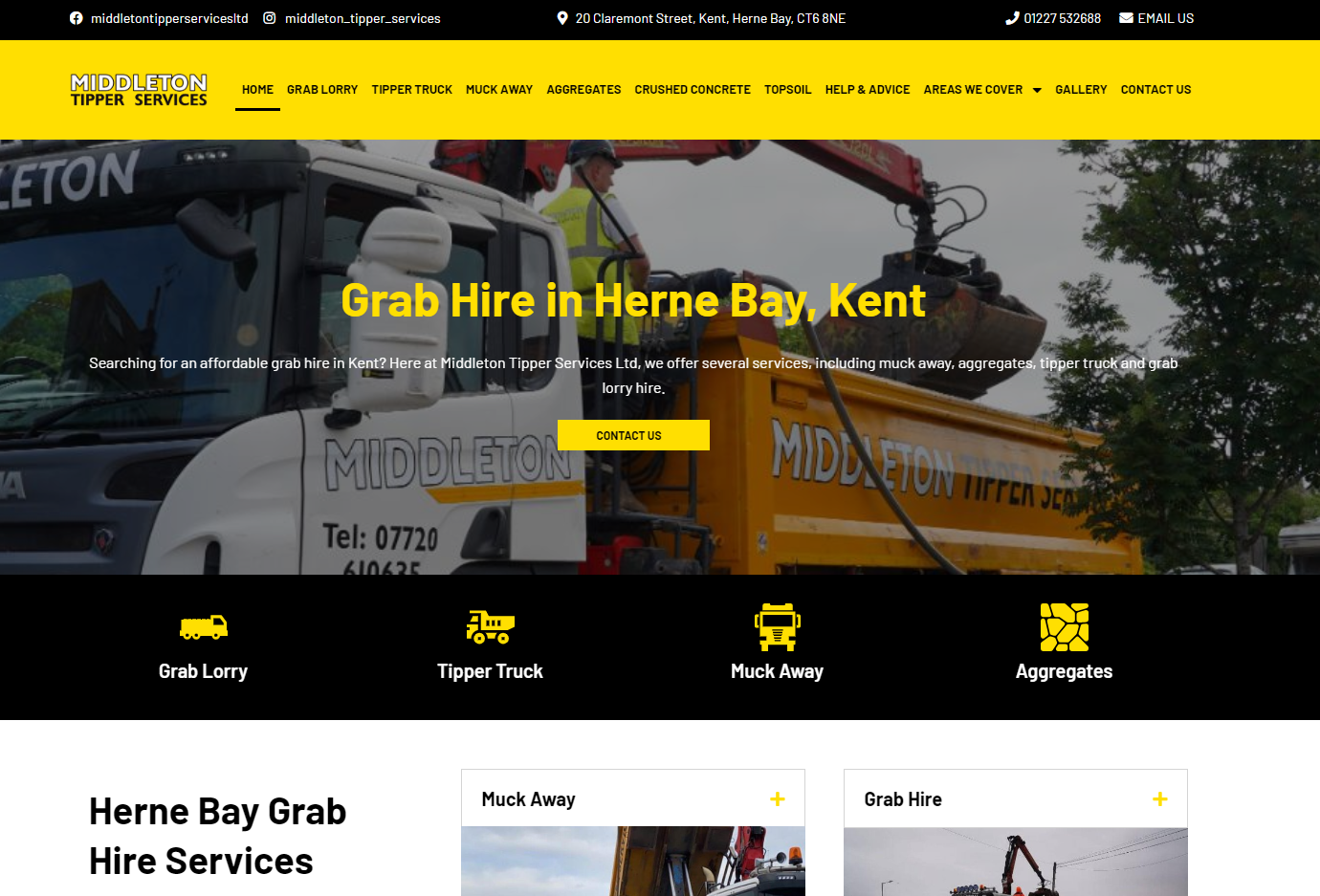 Middleton Tipper Services Ltd Website