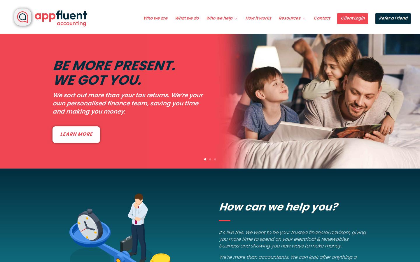 Appfluent Accounting Website