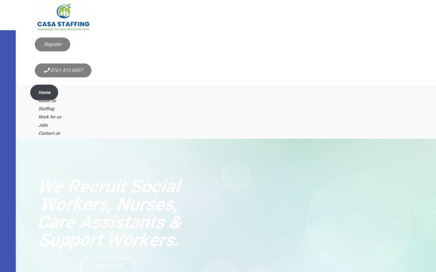 Casa Staffing Website