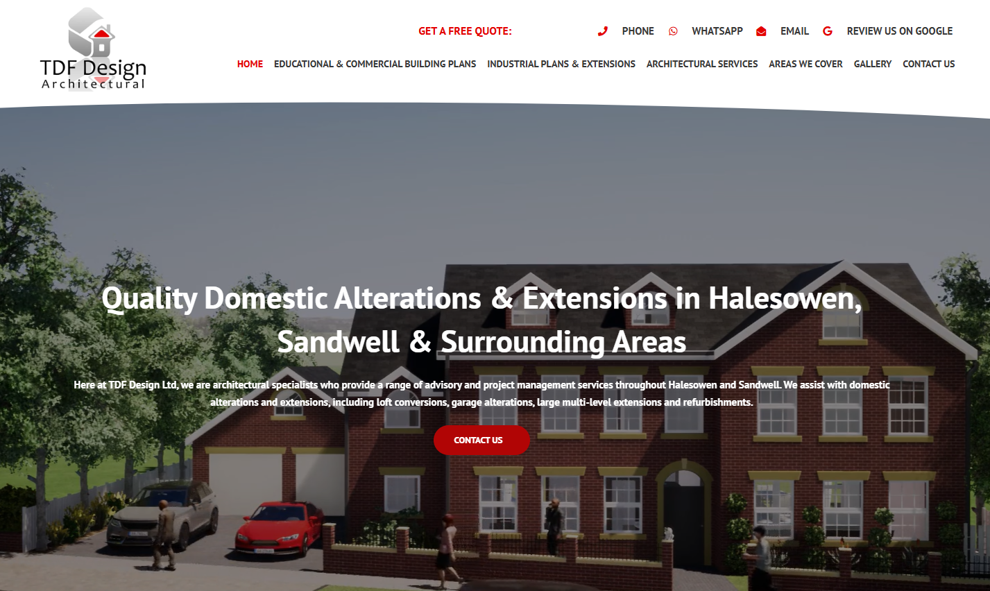 TDF Design Ltd Website
