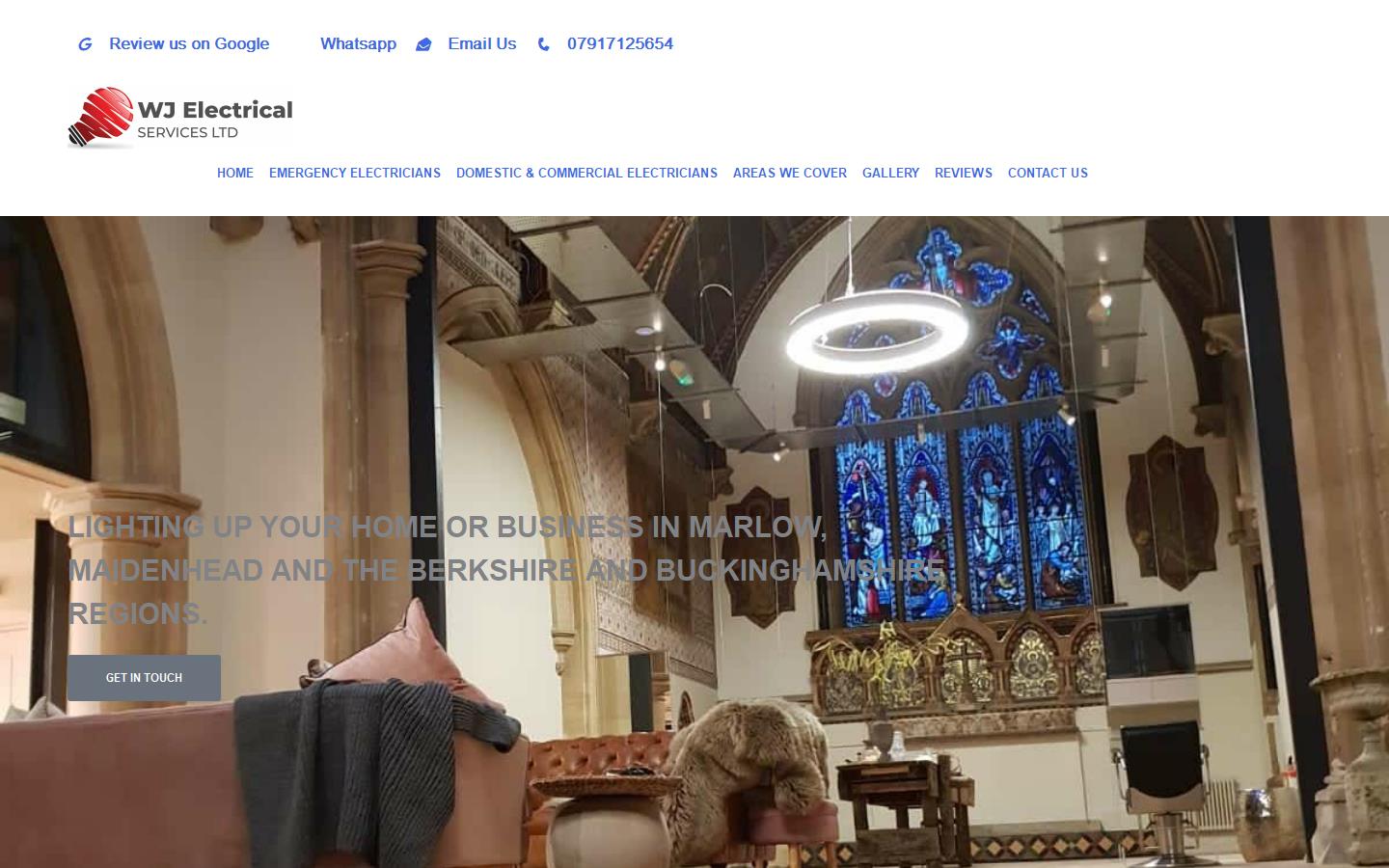 WJ Electrical Services Limited Website