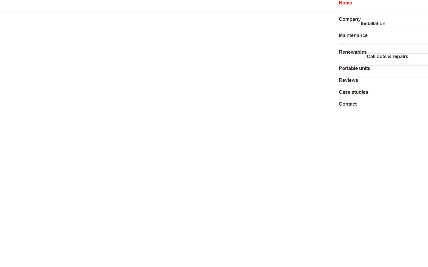 JP Air Conditioning Website