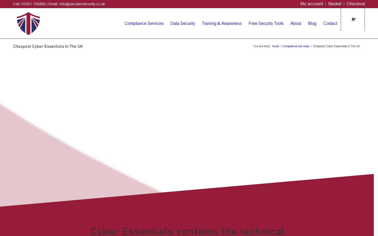 UK Cyber Security Group Ltd Website
