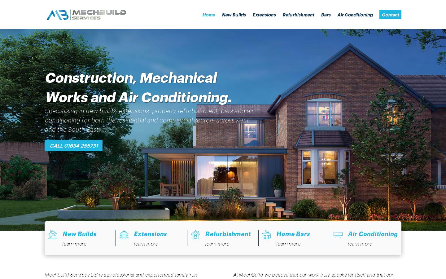Mechbuild Services Website