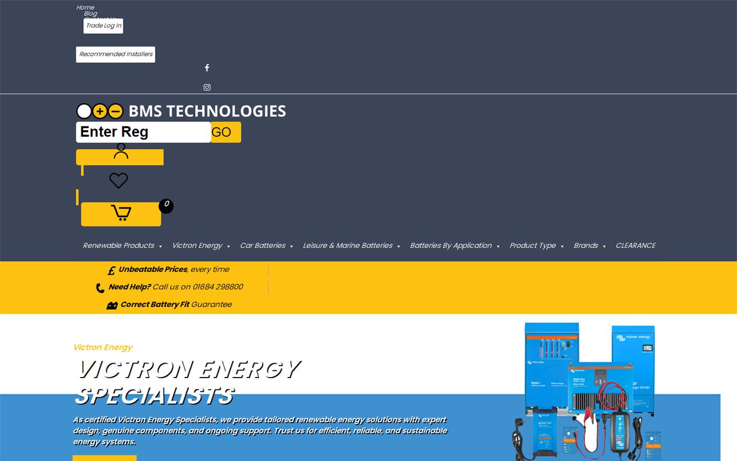 BMS Technologies LTD Website