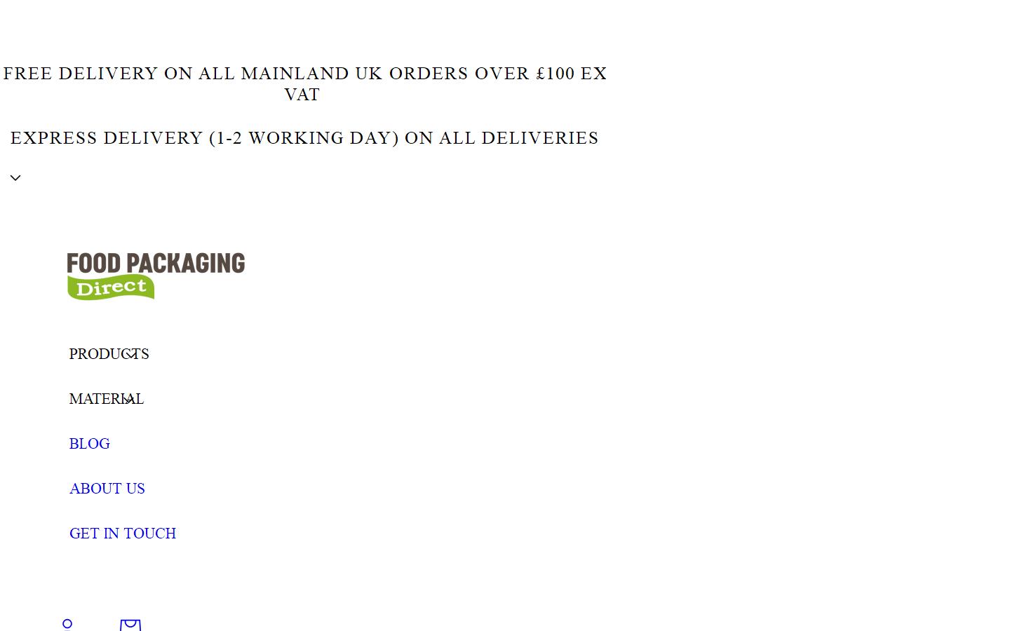 Food Packaging Direct Website
