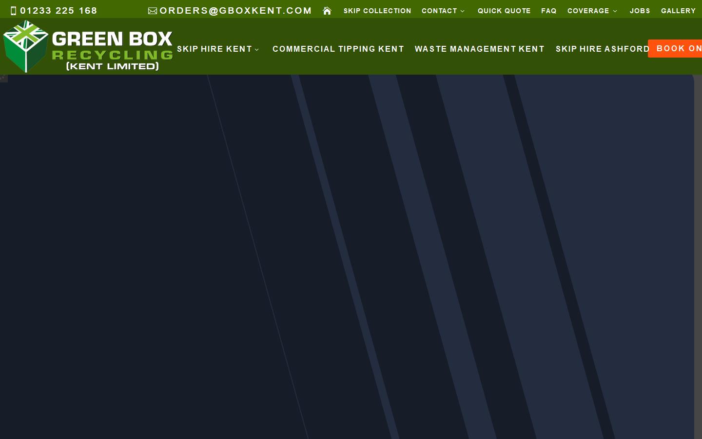 Green Box Recycling (Kent) Ltd Website