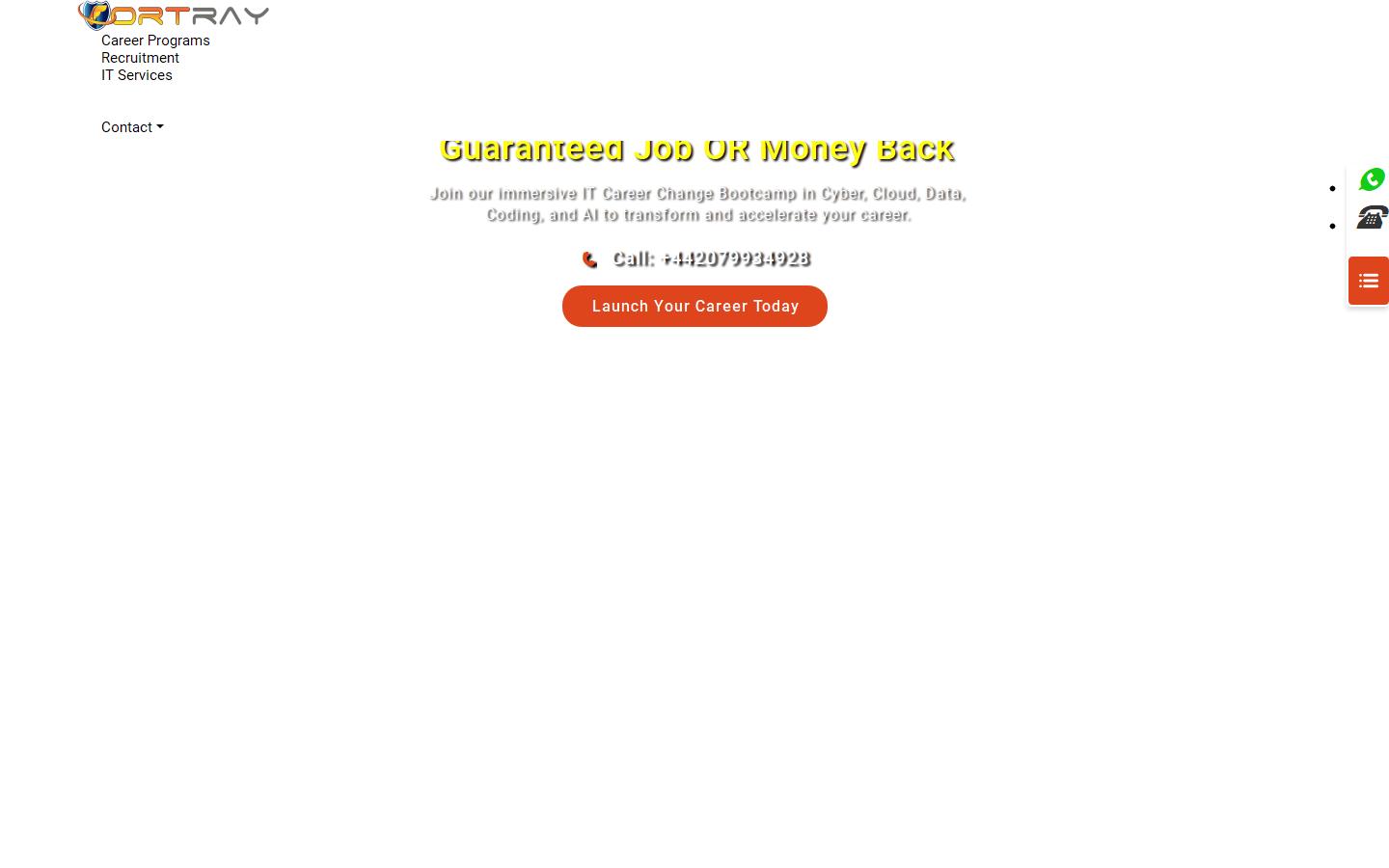 Fortray Global Services Website