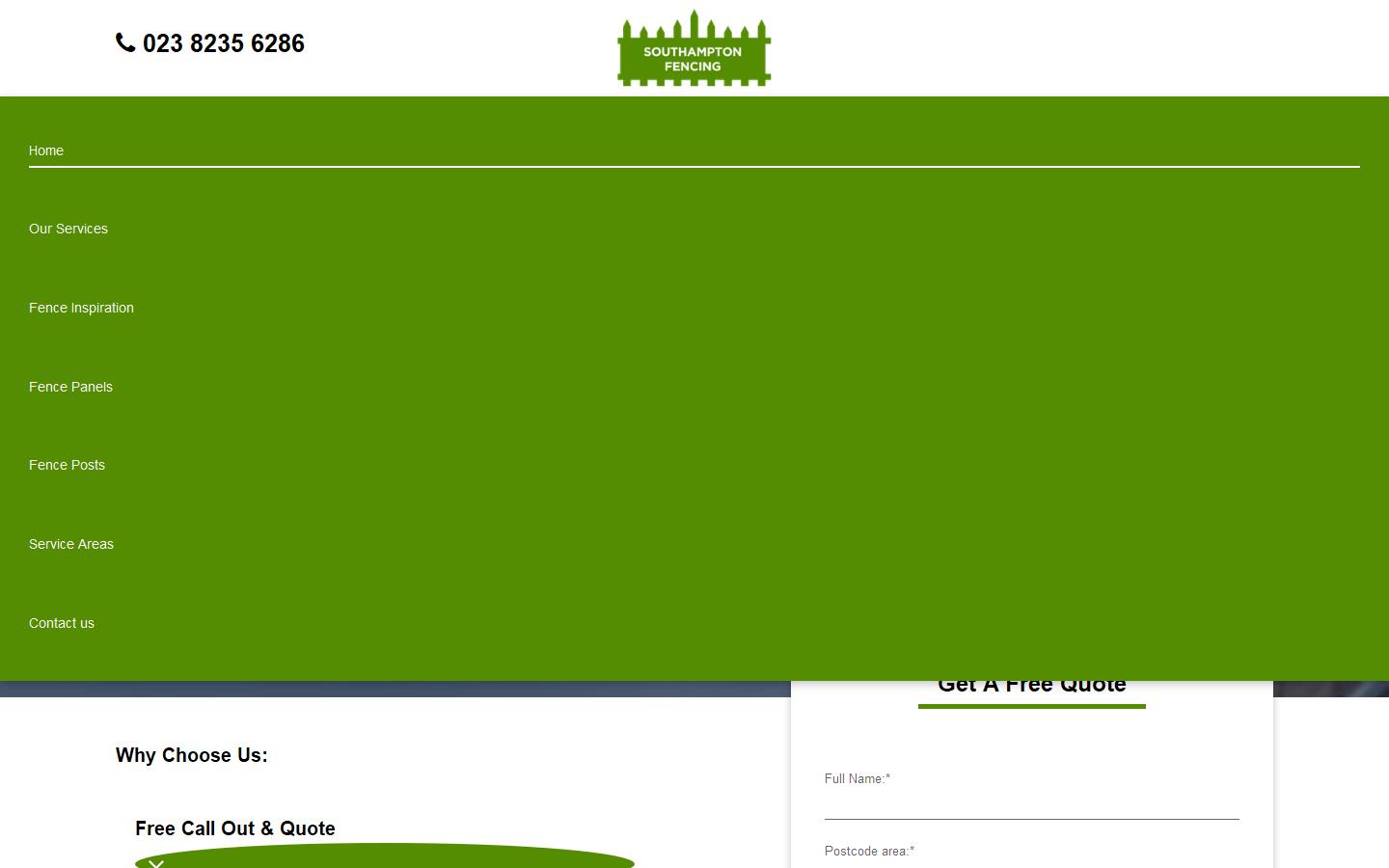 Southampton Fencing Website