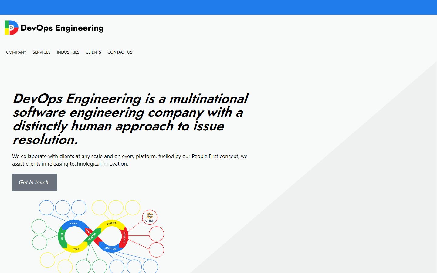 DevOps Engineering Website